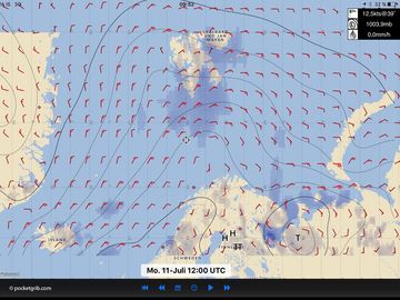 Seewetter 11. Julii 2016