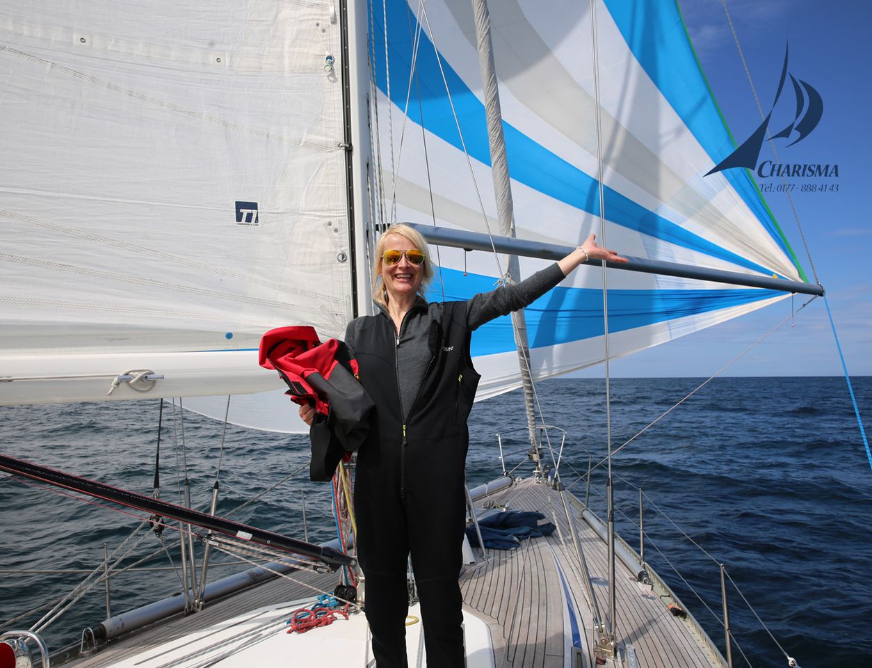 Spinacker ist gesetzt