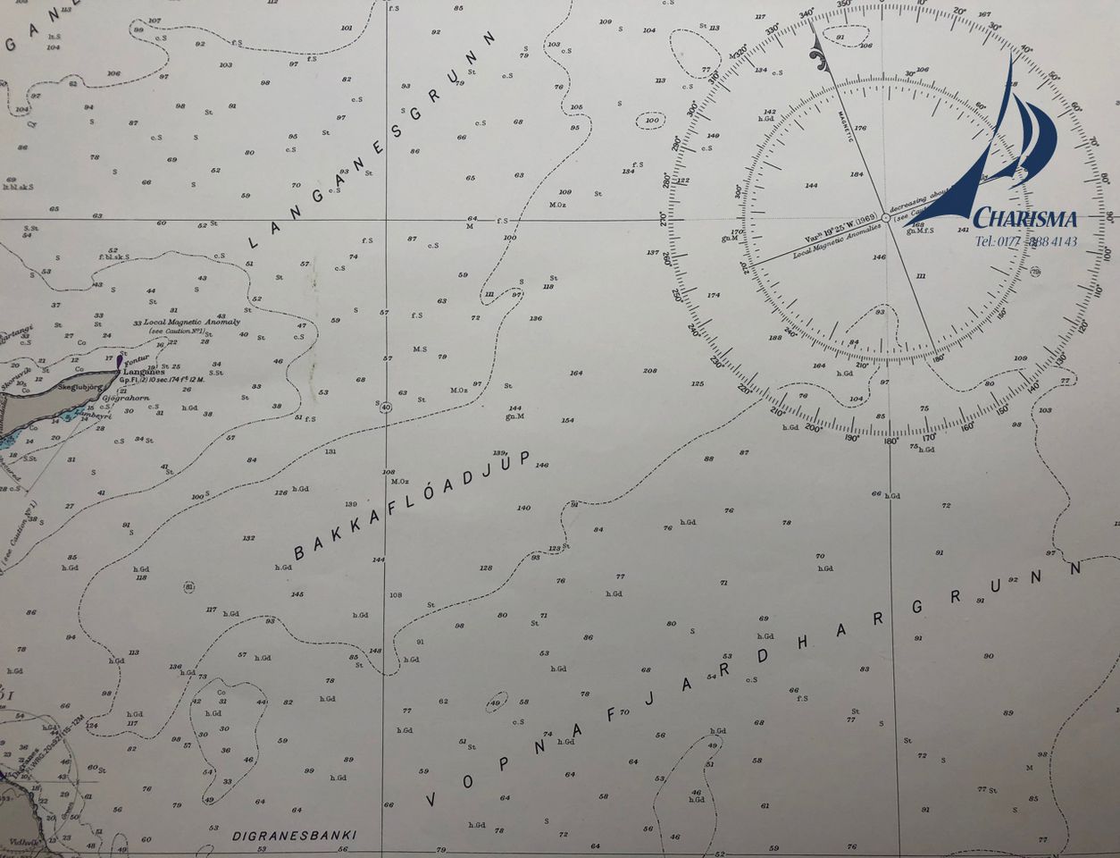 Seekarte Kap Langanes